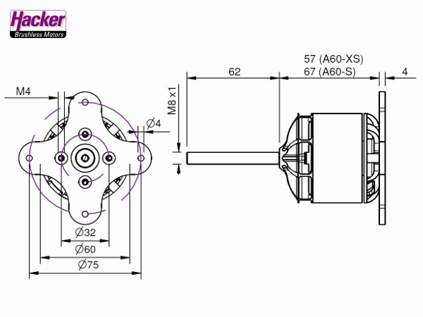 Hacker A60-7XS V4 28-Pole