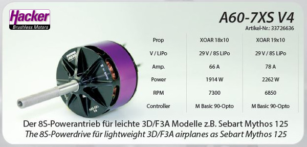 Hacker A60-7XS V4 28-Pole