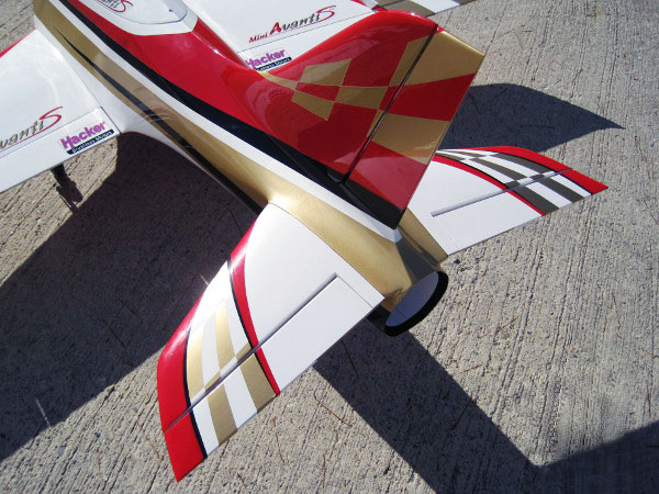 Mini Avanti White/Red