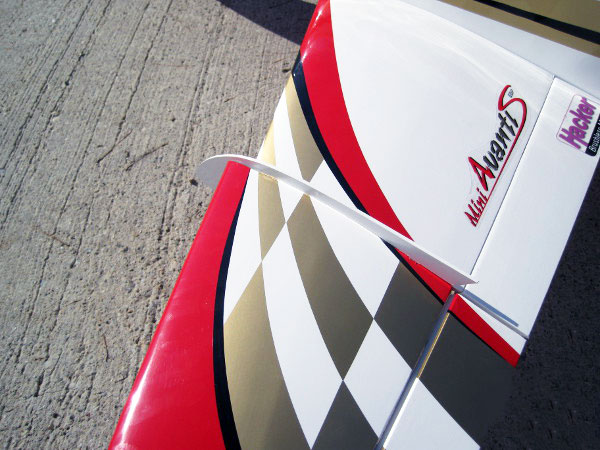 Mini Avanti White/Red