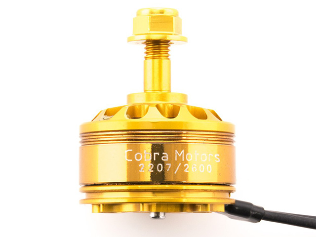 COBRA CP2207-2600KV Golden FPV用ブラシレスモーター