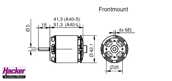 Hacker Motor A40-10L V4