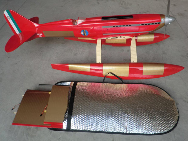 MACCHI MC72用主翼ウイングバッグ