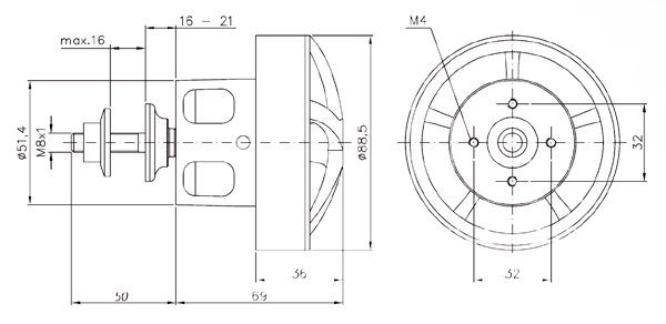HACKER Q80-14XS F3A 28 Pole