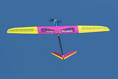 PILOT 小型モーターグライダー　オレガノ2 ブルーベーシック　ARF 11321　（1.45m)