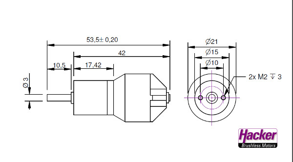 HACKER A10-7L+ 4.4:1