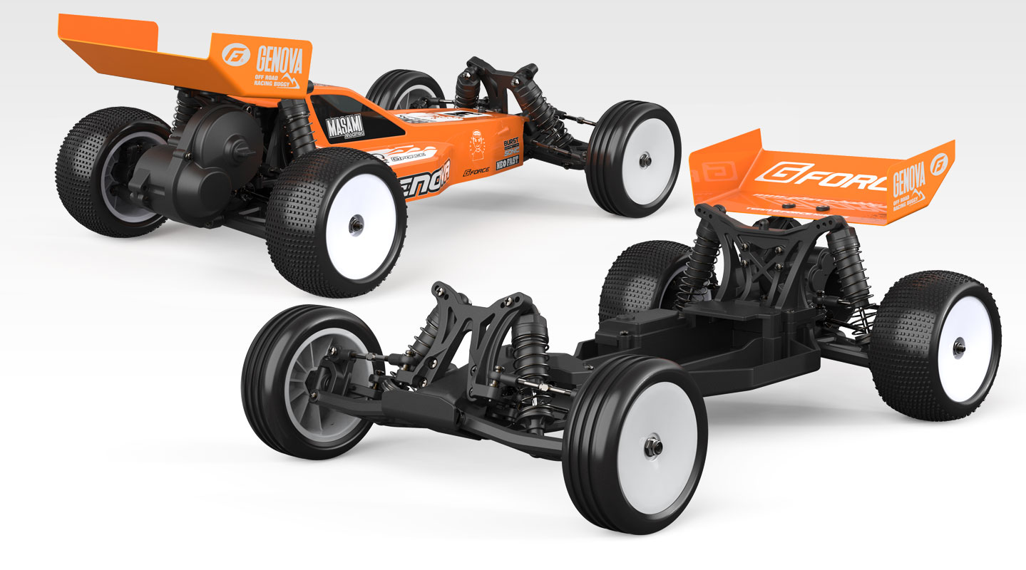 G-FORCE 1/10電動2WDバギー GENOVA（ジェノバ） 2WD Buggy Kit GK001