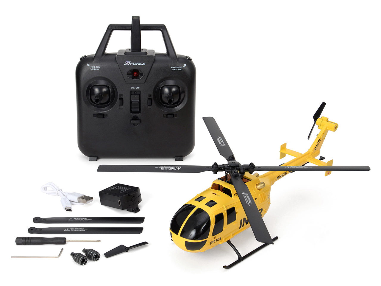 G-FORCE 2.4GHz 4chヘリコプター Bo105 INCR (GB300) 1 48 100g未満 G-FORCE 2.4GHz 4chヘリコプター Bo105 INCR (GB300) 1 48 100g未満