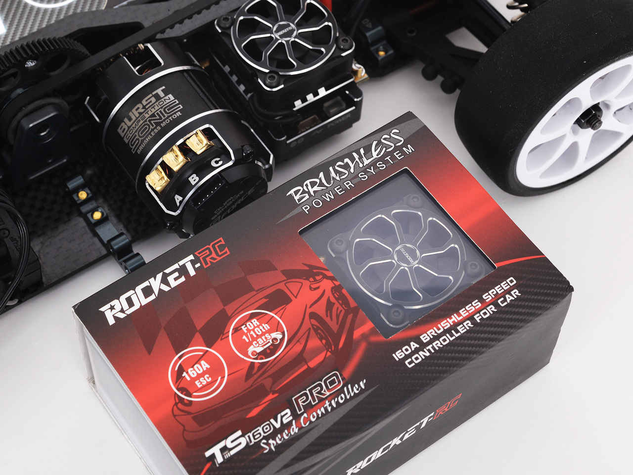 G-FORCE Surpass Rocket サーバス・ロケット160V2 PRO ESC SPH800