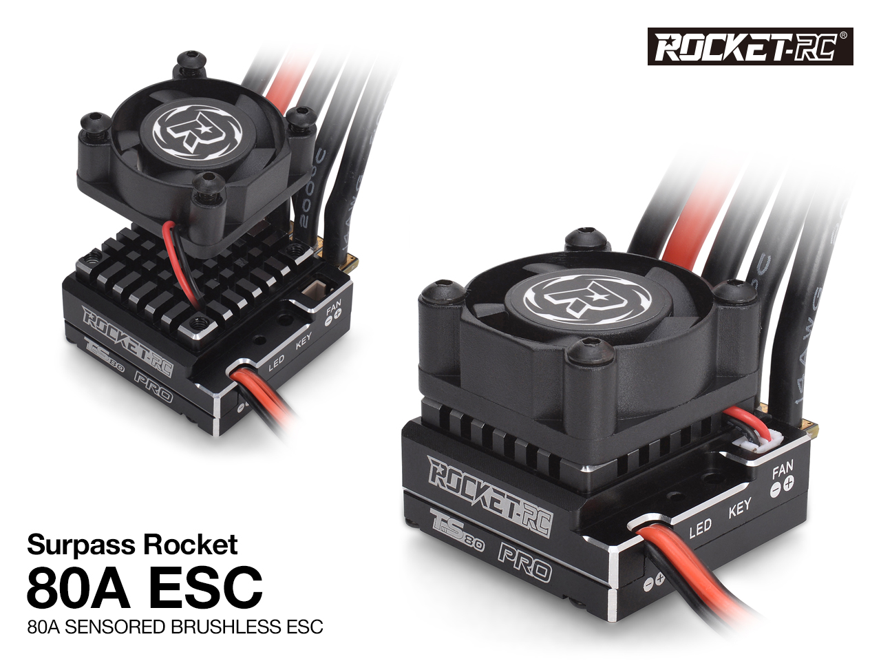 G-FORCE Surpass Rocket サーパス・ロケット80A ESC SPH802