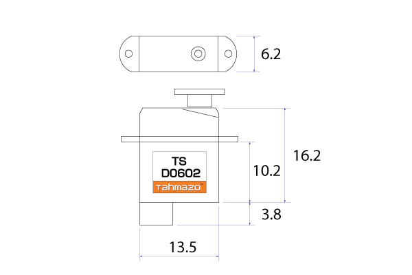 TAHMAZO デジタルマイクロサーボ TS-D0602