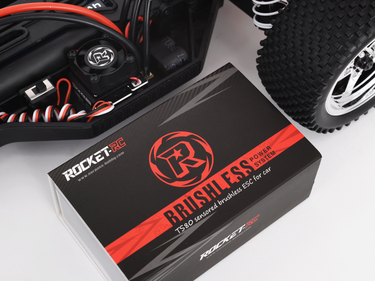 G-FORCE Surpass Rocket サーパス・ロケット80A ESC D-Connector SPH806