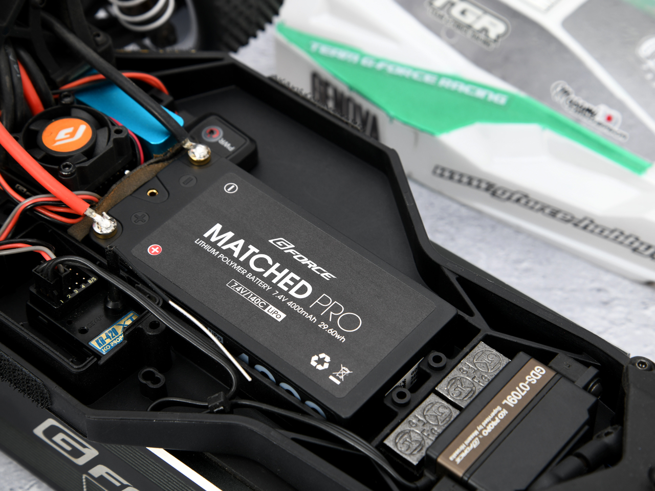 MATCHED PRO 7.4V 4000mAh LiPo Battery GFG019