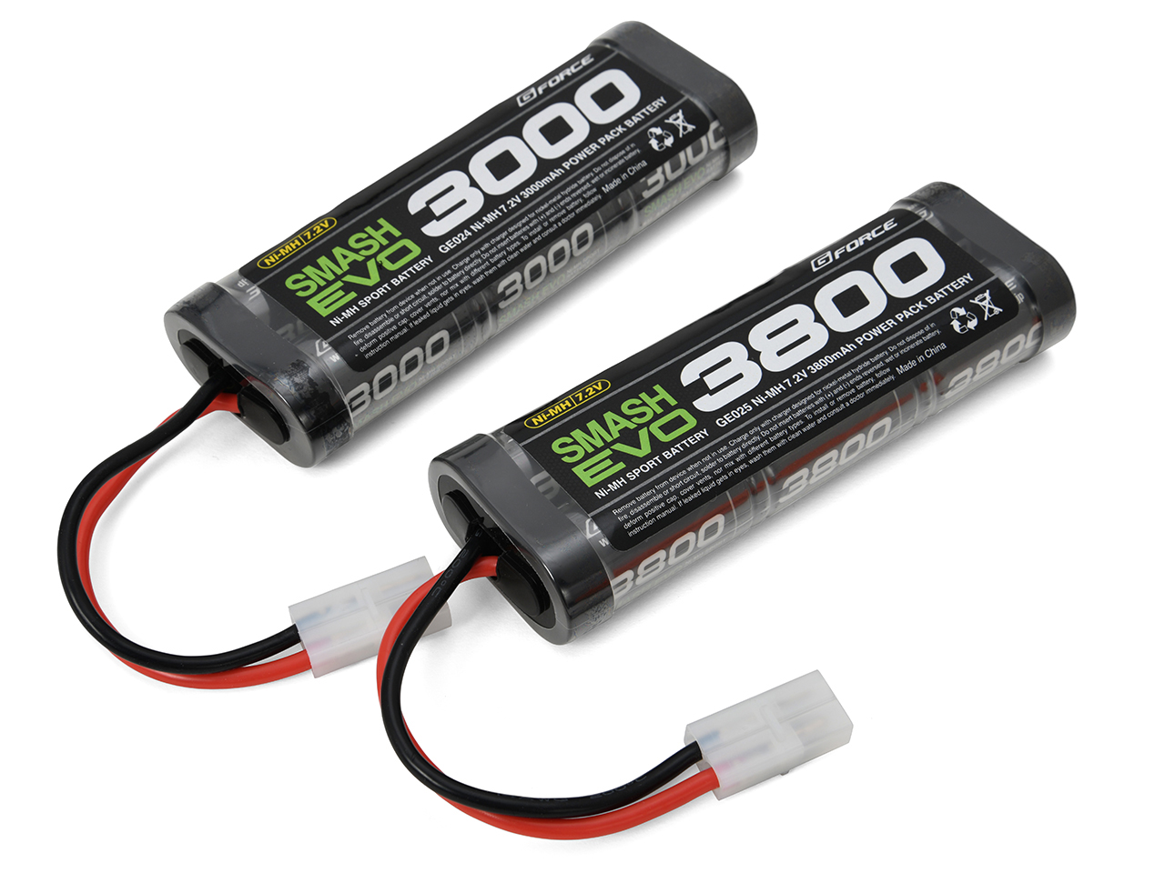 ジーフォース SMASH EVO NiMH 7.2V 3800mAh GE025 NiMH(ニッケル水素)バッテリー G-FORCE Gフォース