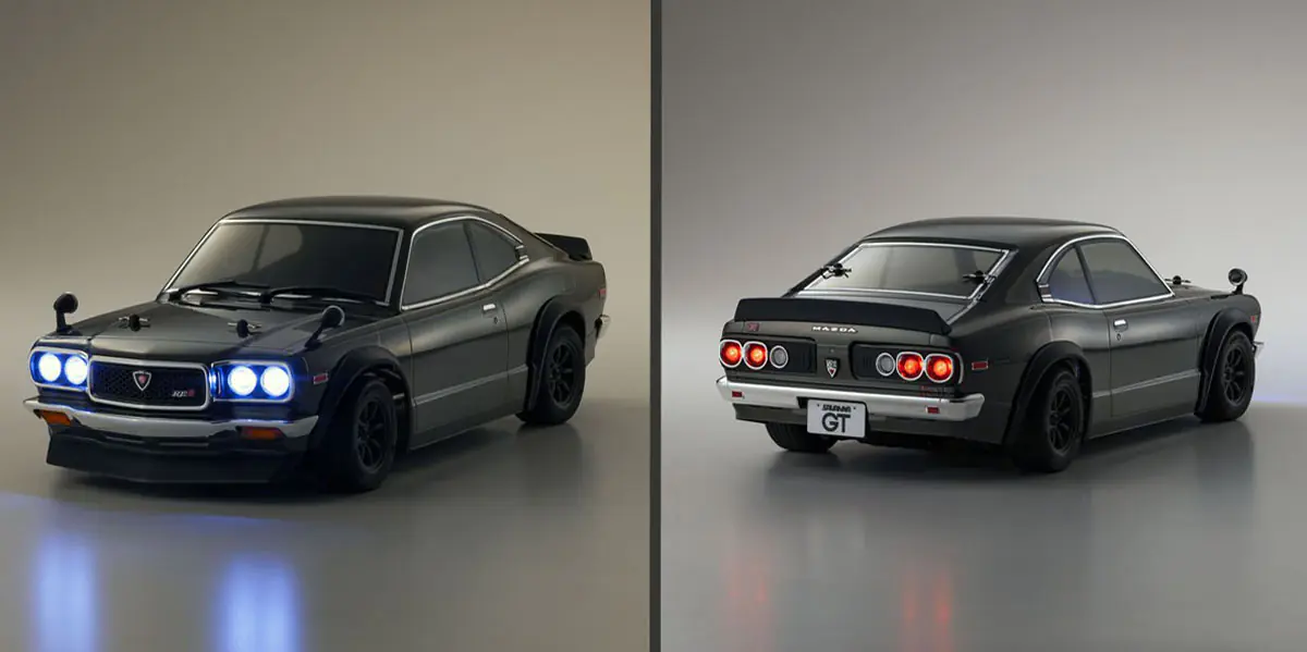 京商 1/10 EP 4WD フェーザーMk2 FZ02 レディセット 1972 マツダ サバンナ GT チューンド・バージョン グリーン 34428T1 KYOSHO