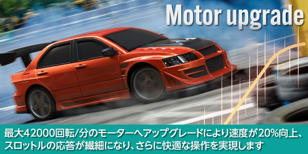 ハイテック TURBO RACING ターボレーシング 1/76スケール オンロードカー C76レッド  HITEC