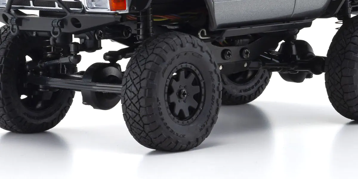 京商 ミニッツ4×4 レディセット トヨタ 4ランナー (ハイラックスサーフ) アクセサリーパーツ付 ダークグレーメタリック 32540GM