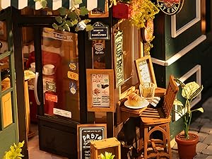 ROBOTIME DIYミニチュアハウスキット  ティプシーレストラン DG167 Rolife