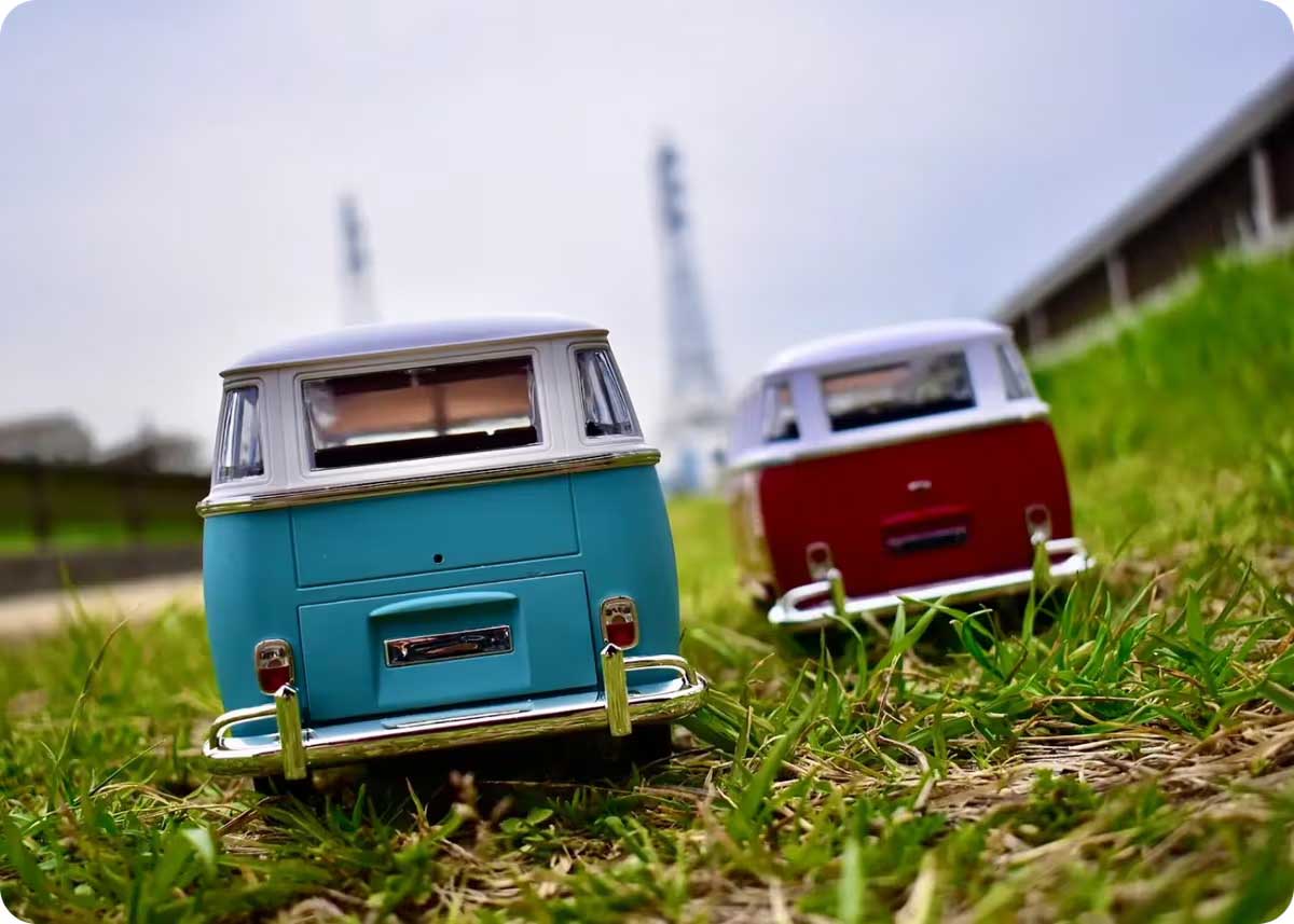 RAYWOOD WPL JAPAN Miniシリーズ 1/16 RCカー CXD D52 RTR Volkswagen Type 2 (ワーゲンバス)
