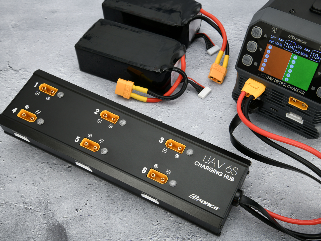 ジーフォース UAV 6S チャージングハブ（UAV 6S Charging Hub）G0430 G-FORCE Gフォース