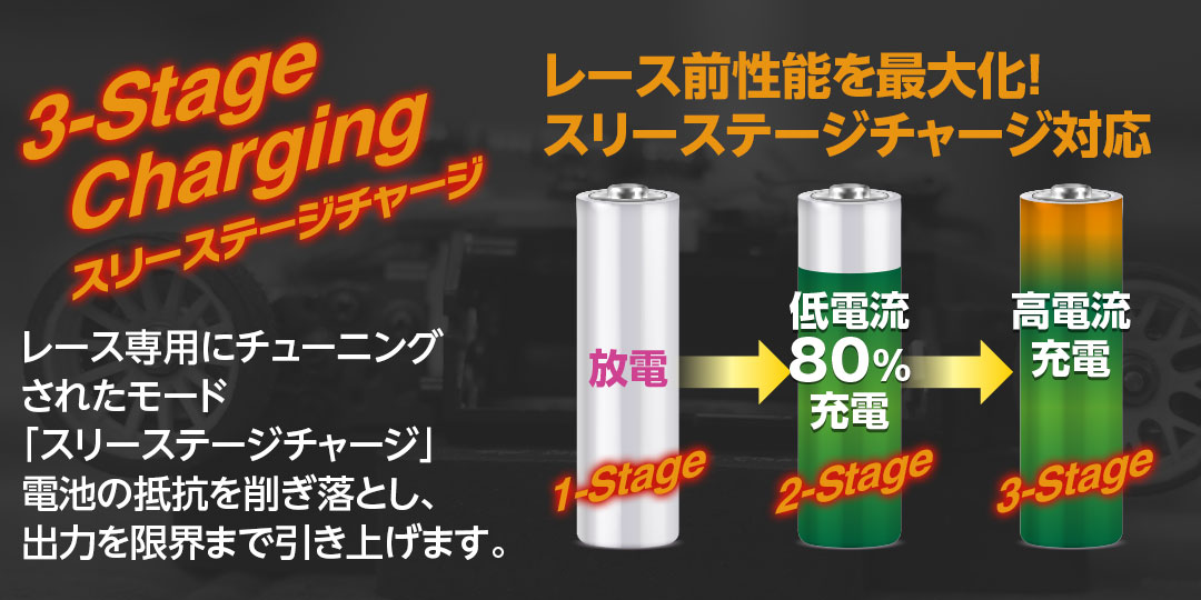 ハイテック 単3/ 単4充電器 AA/AAA チャージャー X8 アドバンス EX プロ (AA/AAA Charger X8 Advanced EX Pro) 44368