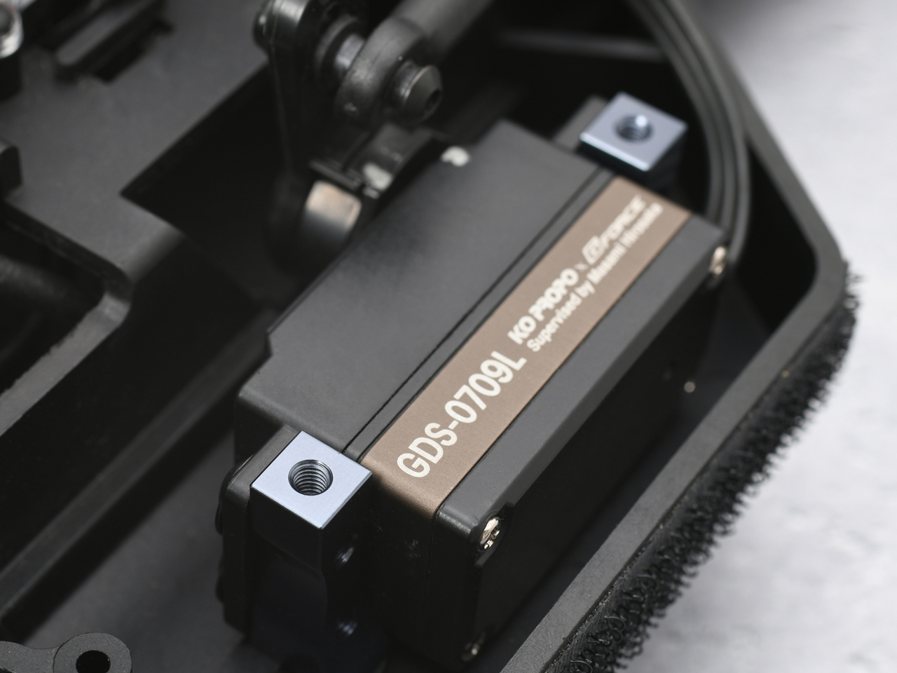 ジーフォース アルミサーボマウントセット(XTRADA用オプションパーツ) GOP159