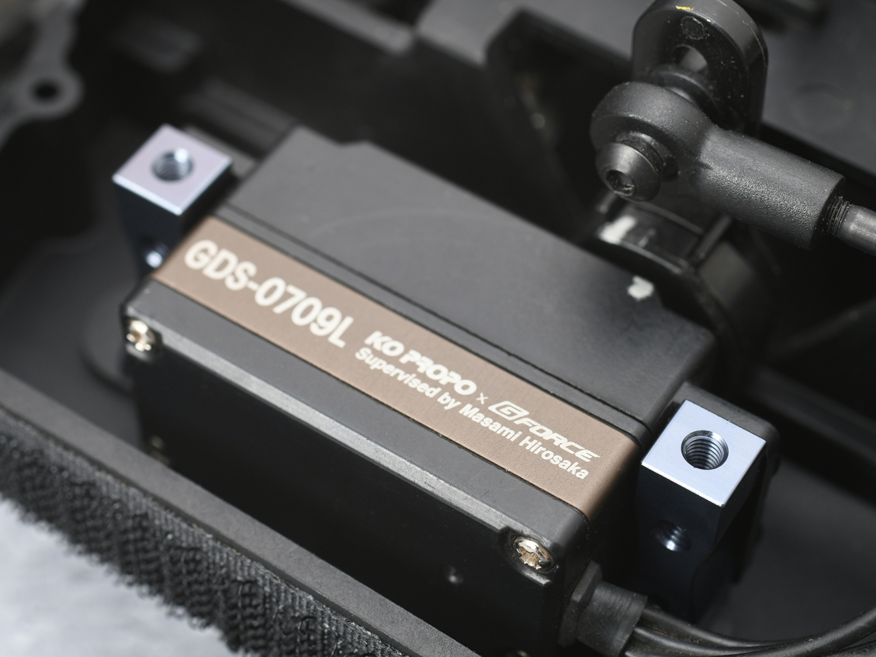 ジーフォース アルミサーボマウントセット(XTRADA用オプションパーツ) GOP159