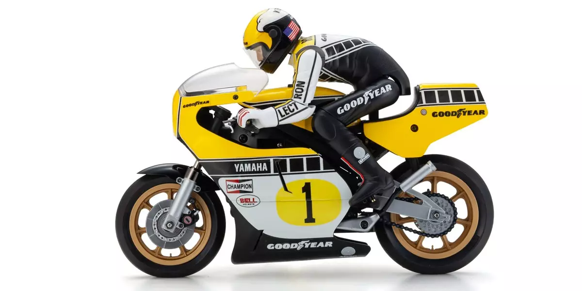 京商 1/8 EP バイク ハングオンレーサー シリーズ YAMAHA YZR500 1978 キット 34936T1 KYOSHO
