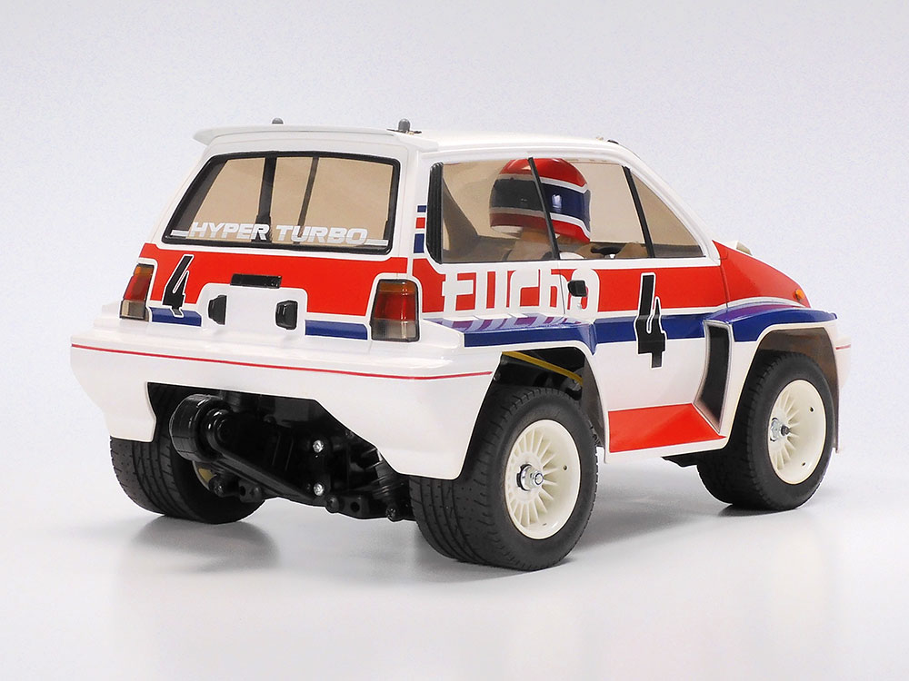 タミヤ 1/10RC Honda シティターボ （WR-02Cシャーシ） 電動RCカーシリーズ No.611 58611