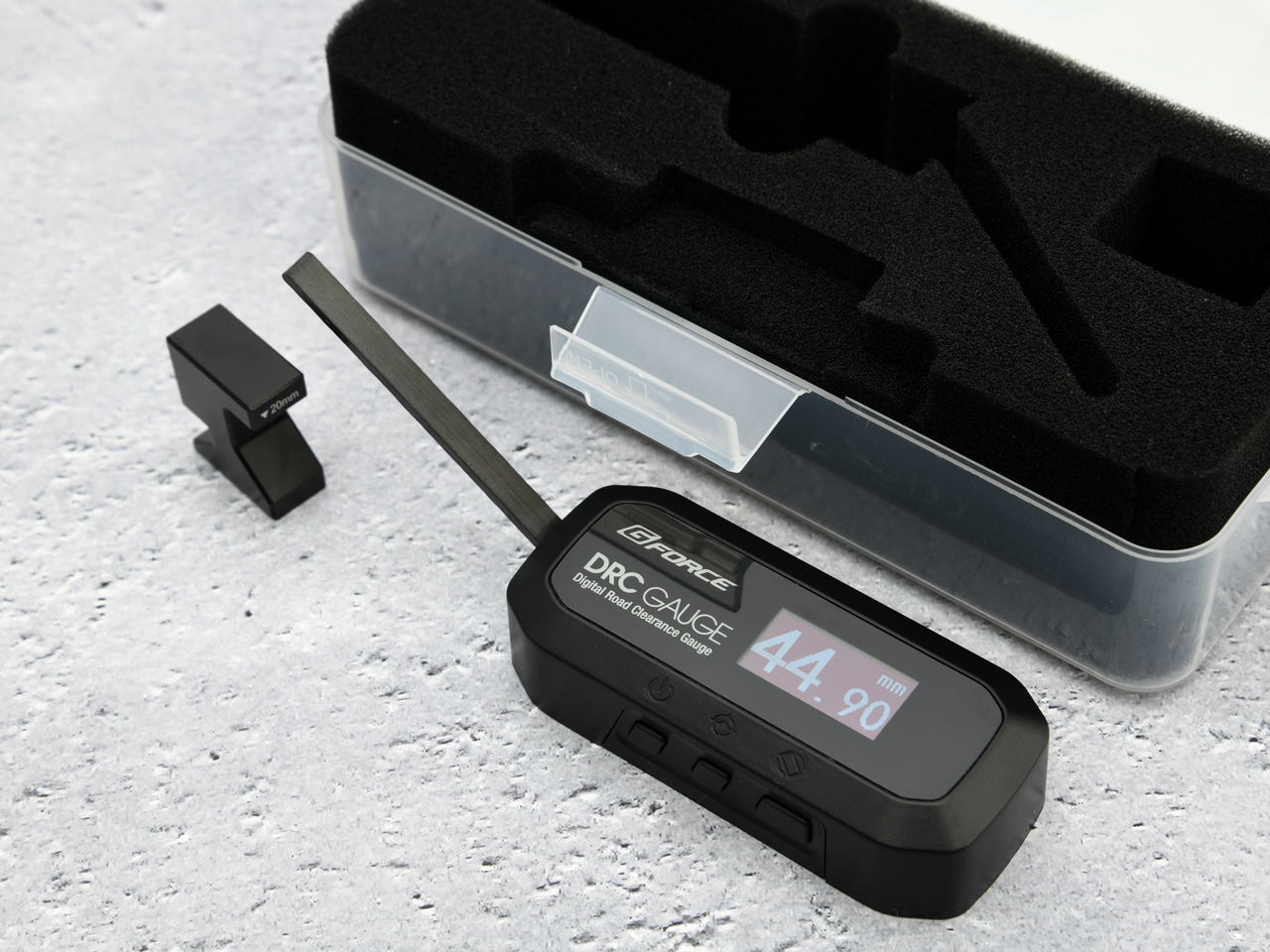 ジーフォース RCカー用デジタル車高ゲージ DRC Gauge (Digital Road Clearance Gauge)  G0449 G-FORCE Gフォース