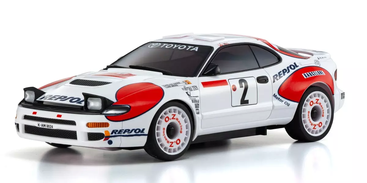 京商 ミニッツAWD トヨタ セリカ GT-FOUR RC No.2 WRC 1992 カルロス・サインツ 32654CS KYOSHO