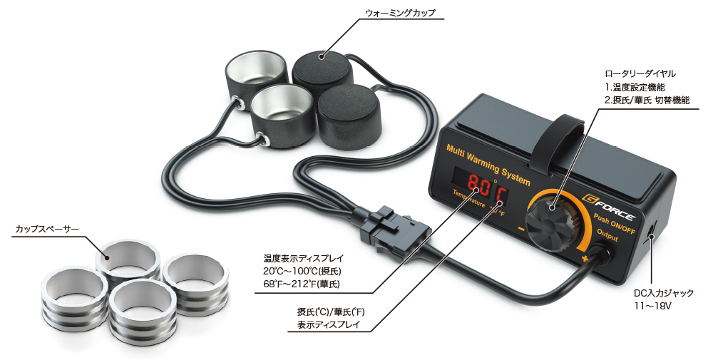 ジーフォース マルチワーミングシステム (Multi Warming System)  G0148
