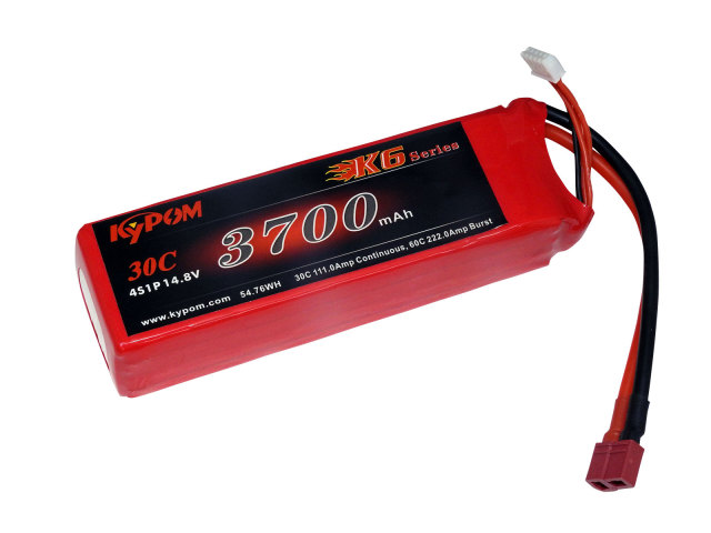 キーポン KYPOM リポバッテリー K6 14.8V3700mAh 30C