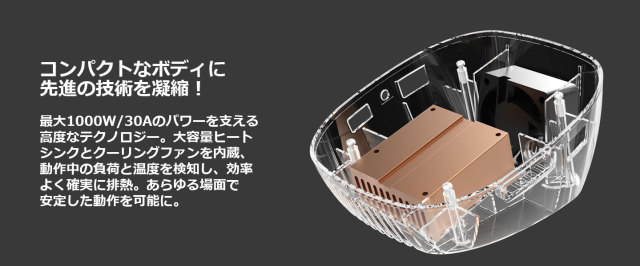 G-FORCE 1000W/30A DC充放電器 T8 DC Smart Charger　GDT105