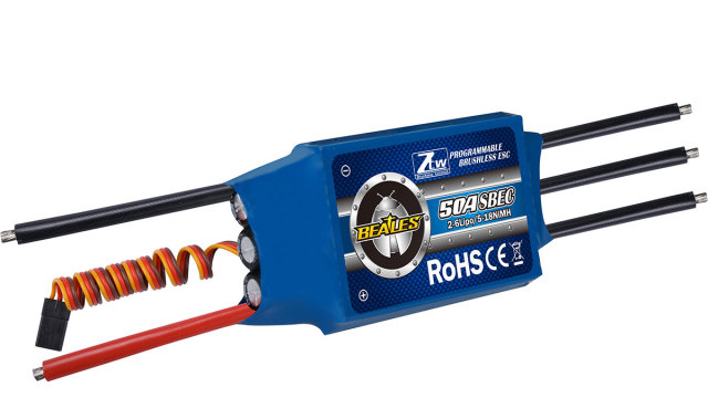 ZTW ビートルシリーズ　50A BEC　空用ESC