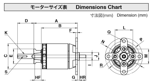 OSモーター OMA-5010-810ブラシレスモーター（51012910）