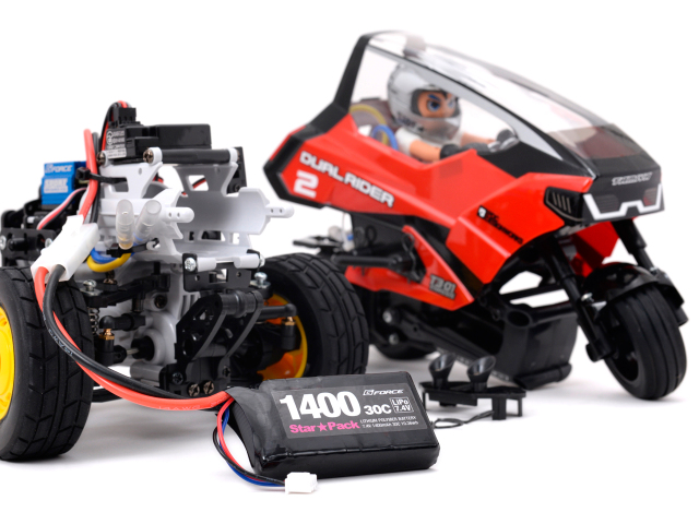 G-FORCE スターパック・リポバッテリー 7.4V1400mAh Star Pack