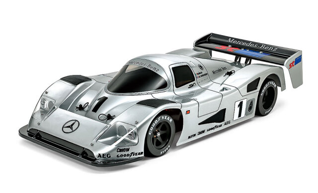 Amazon.co.jp: タミヤ 1/10 電動RCカーシリーズ No.731 1997 メルセデス・ベンツ CLK-GTR (TC-01シャーシ)  58731 : おもちゃ