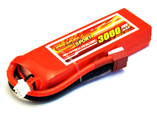 DINOGY ダイノジー　リポバッテリー7.4V3000mAh 30C