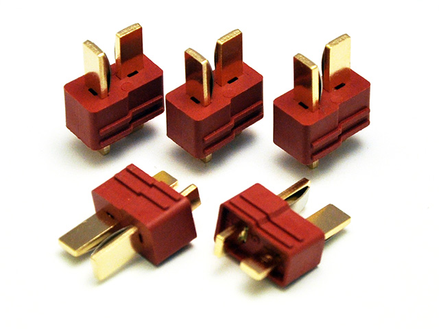  T型ウルトラプラグ オス5個セット（グリップ付き）